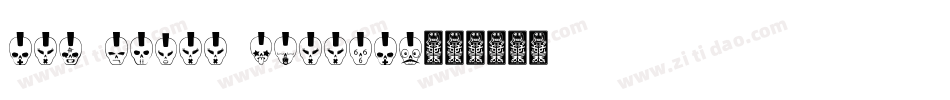 Old Skull Hellron字体转换